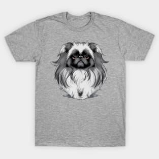 Pekingese b&w T-Shirt